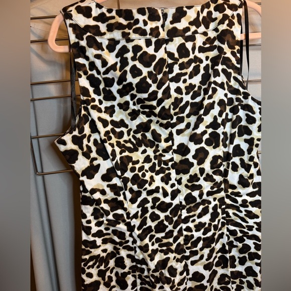 Jones New York Black and White Midi Sheath Dress - Picture 6 of 6